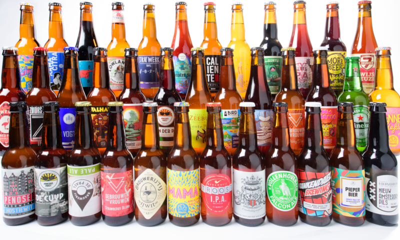 Amsterdamse bieren op fles (c) Amsterdam Museum